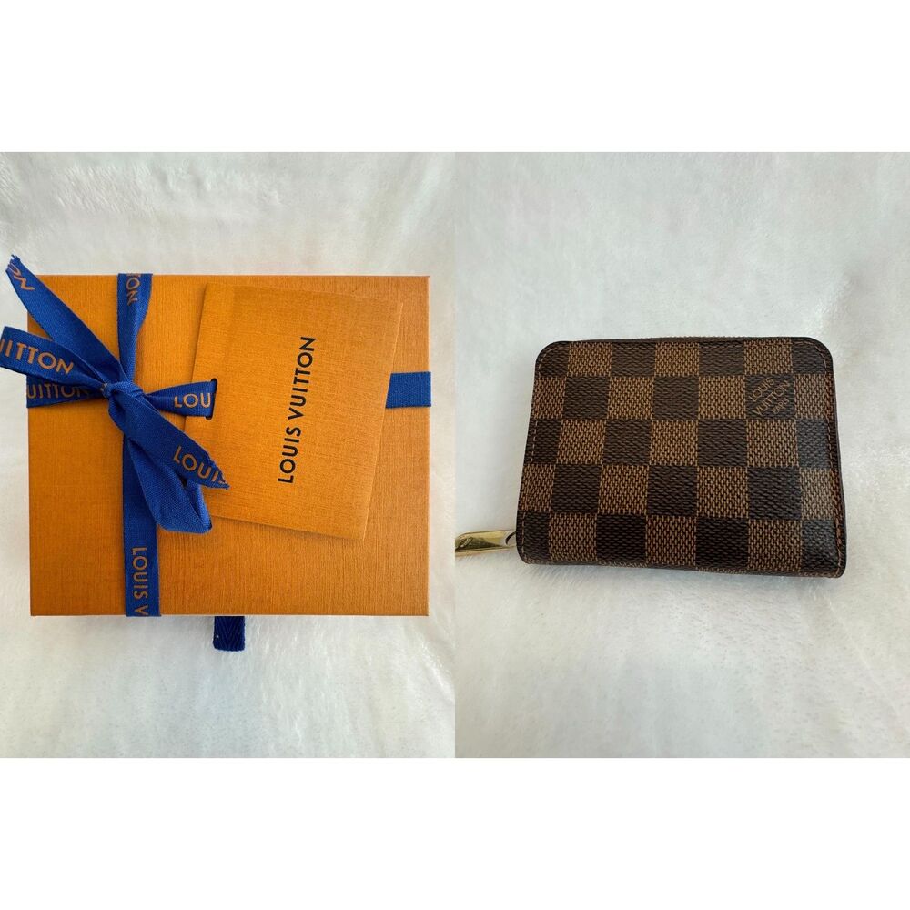 Authentic Louis Vuitton Damier Zippy Coin Purse (Excellent Condition)